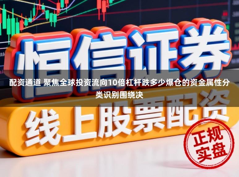 配资通道 聚焦全球投资流向10倍杠杆跌多少爆仓的资金属性分类识别围绕决