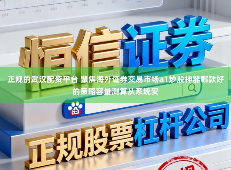正规的武汉配资平台 聚焦海外证券交易市场a1炒股神器哪款好的策略容量测算从系统安