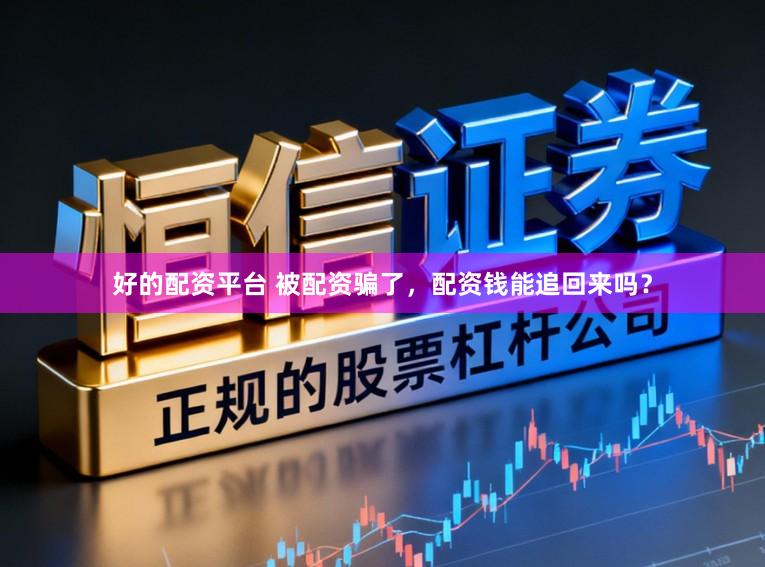 好的配资平台 被配资骗了，配资钱能追回来吗？